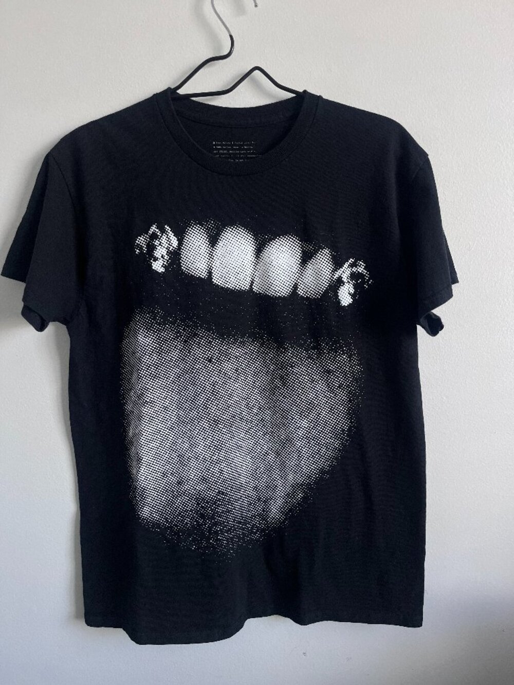 Post Malone 12 Carat Tour 2022 Fangs Graphic Tee | Black | Medium